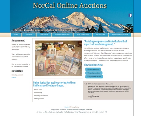 NorCal Online Auctions Sample Image